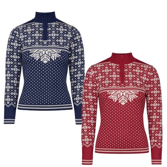 KRISTIN - Norwegen Damen Ski-Pullover