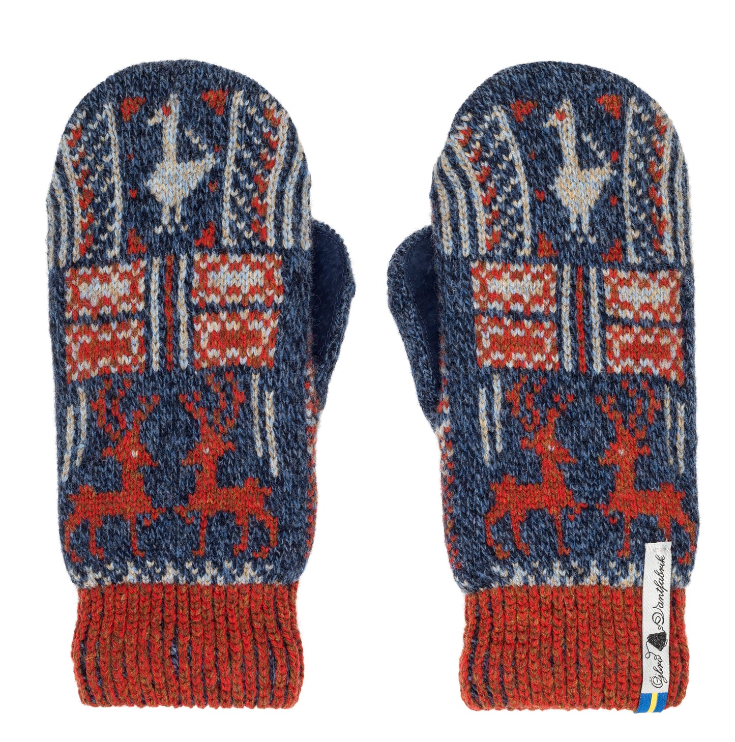 Scania Märta - Fausthandschuhe mit Wildleder