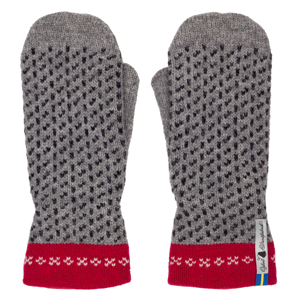 Skaftö Grå - graue Fausthandschuhe
