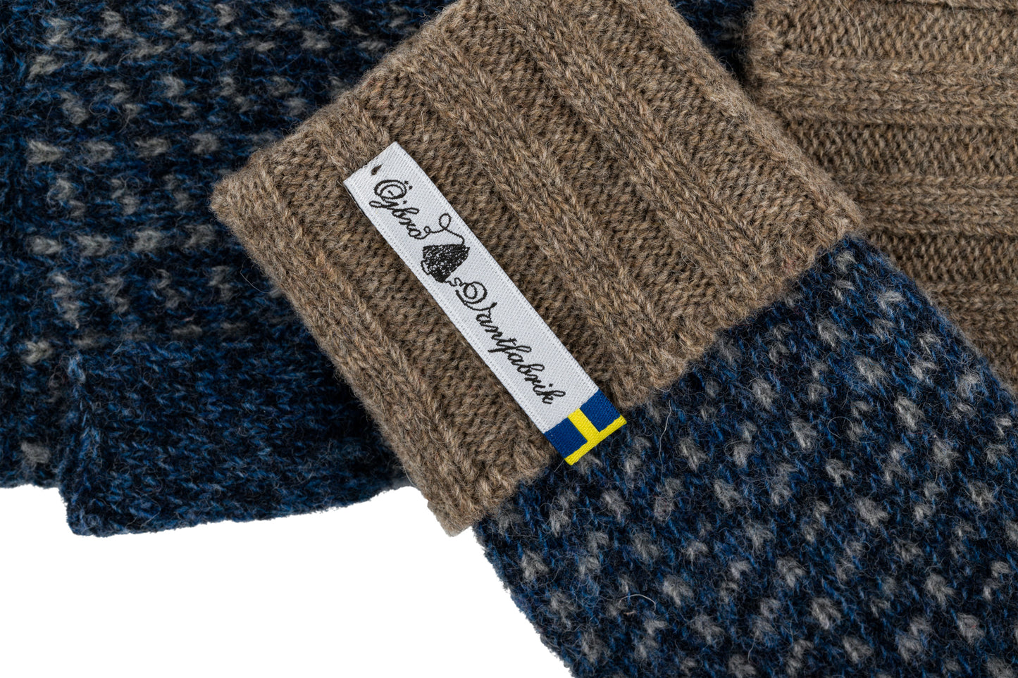 Skaftö marin - wrist warmers
