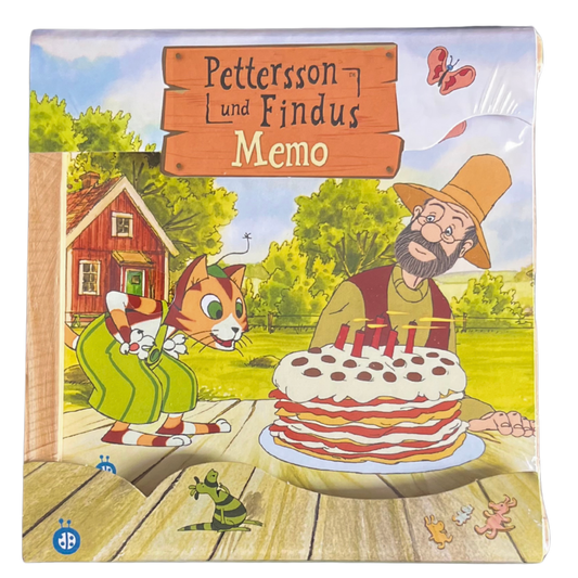 Pettersson und Findus - Memo in Holzkästchen