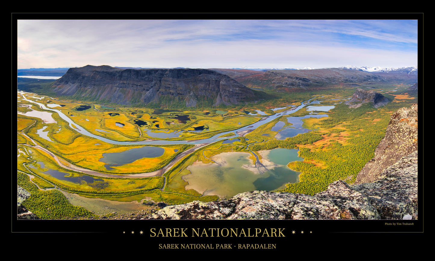 Sarek Rapadalen - Poster 97 x 57 cm