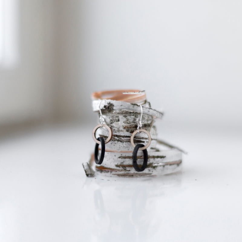 Halo mini - Ohr-Anhänger - Holz - Valona