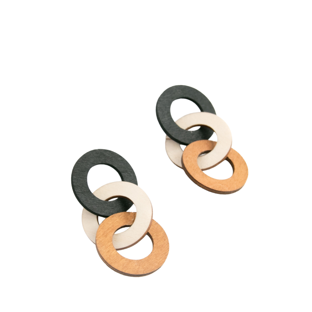 Halo Max 3 - Ear Pendant - Wood - Valona