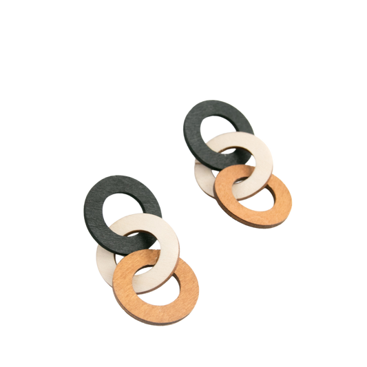 Halo Max 3 - Ear Pendant - Wood - Valona