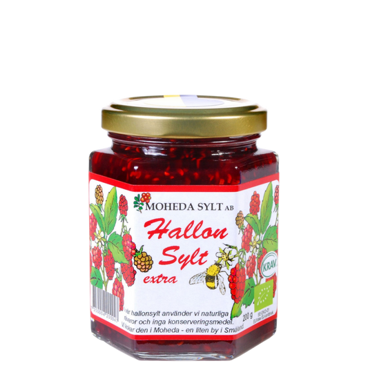 Moheda Hallon Sylt -  Himbeer-Konfitüre extra - 200 g