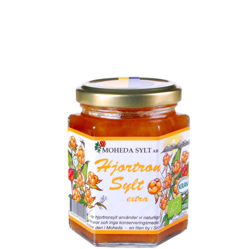 Moheda Hjortron Sylt -  Moltebeeren Konfitüre extra - BIO - 200 g