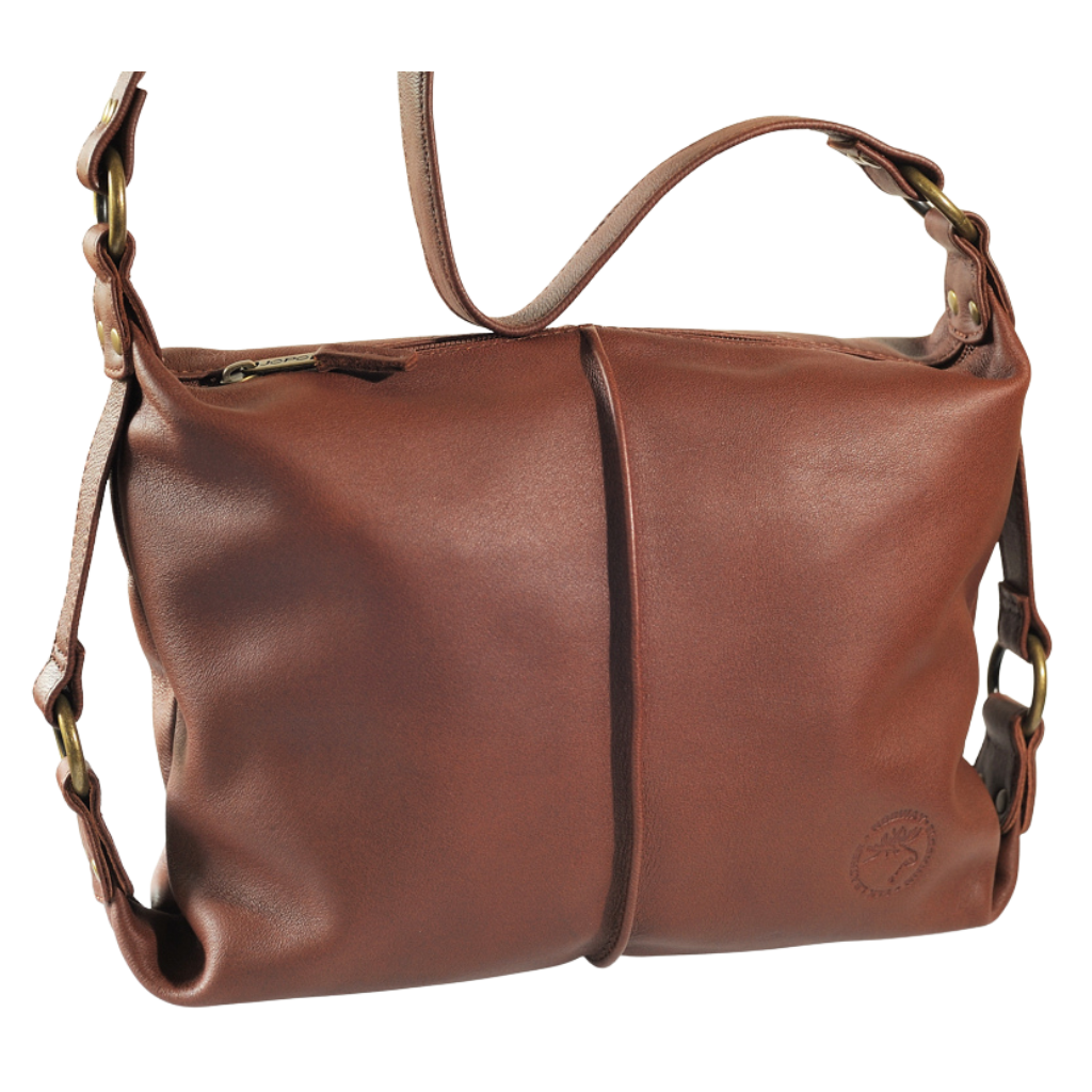 Pompadur - Elchleder-Damenhandtasche