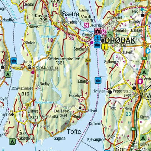 Skandinavien - Scandinavia - Autoatlas 1:200.000 - 1:400.000 - Freytag & Berndt