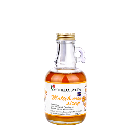 Cloudberry Syrup - 250 ml bottle - Moheda