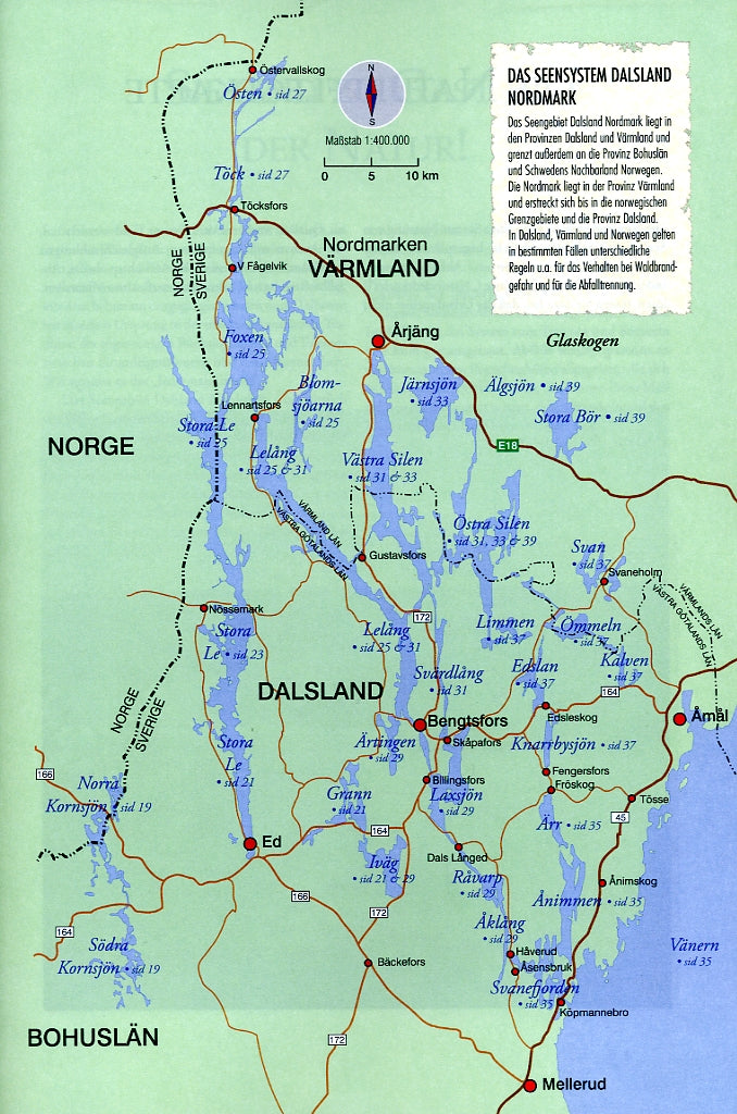 Kanuland - Kanufahren in Dalsland Nordmarken