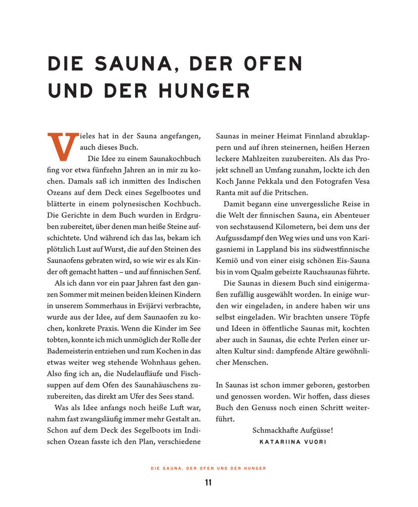 Vuori / Pekkala - Das Sauna-Kochbuch