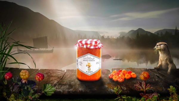 Blåtand Hjortronsylt - cloudberry jam - 210 g
