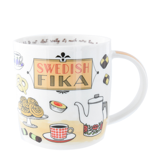 Mugg Swedish Fika -  Becher - Porzellan