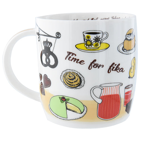 Mugg Swedish Fika - Becher - Porzellan