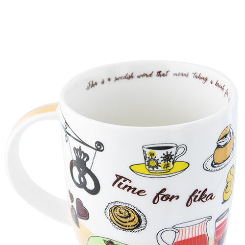 Mugg Swedish Fika - Becher - Porzellan