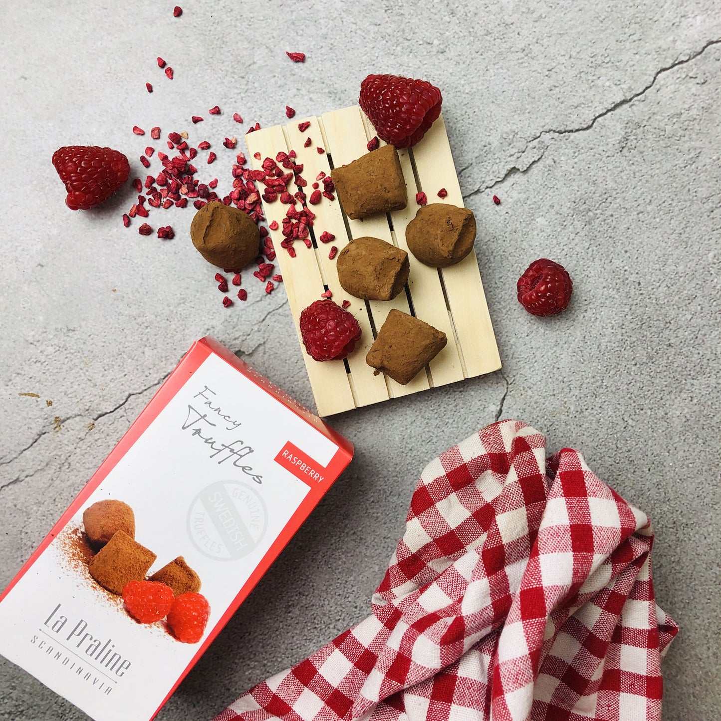 La Praline Schokopralinen Himbeere - 100 g