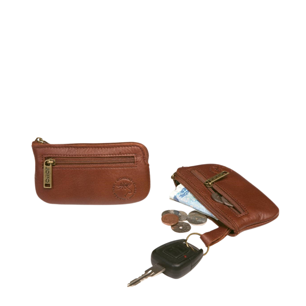 Elchleder Schlüsseletui mit Tasche - JOPO