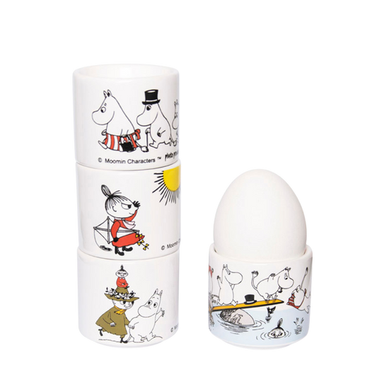 Moomin egg cups - set of 4 - colored
