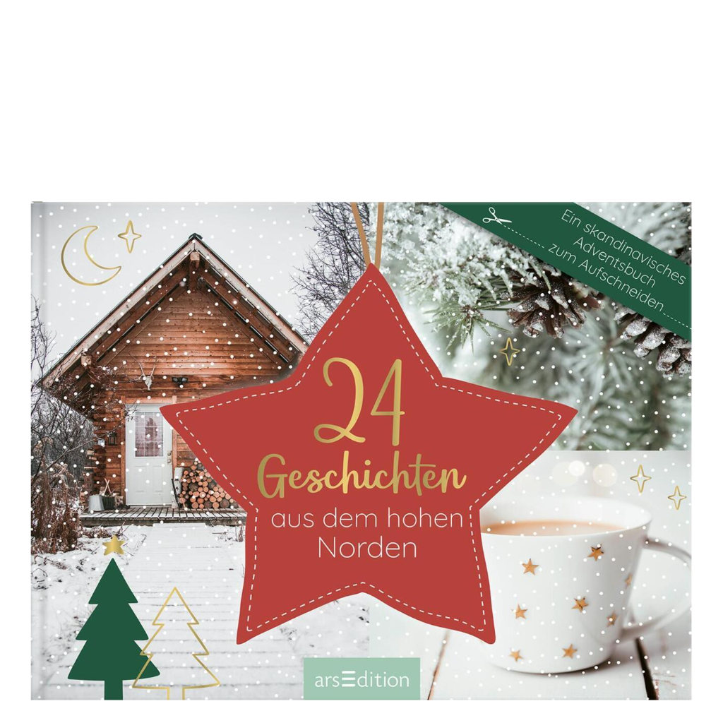 24 Geschichten aus dem hohen Norden - Adventskalender - 16 x 21 cm