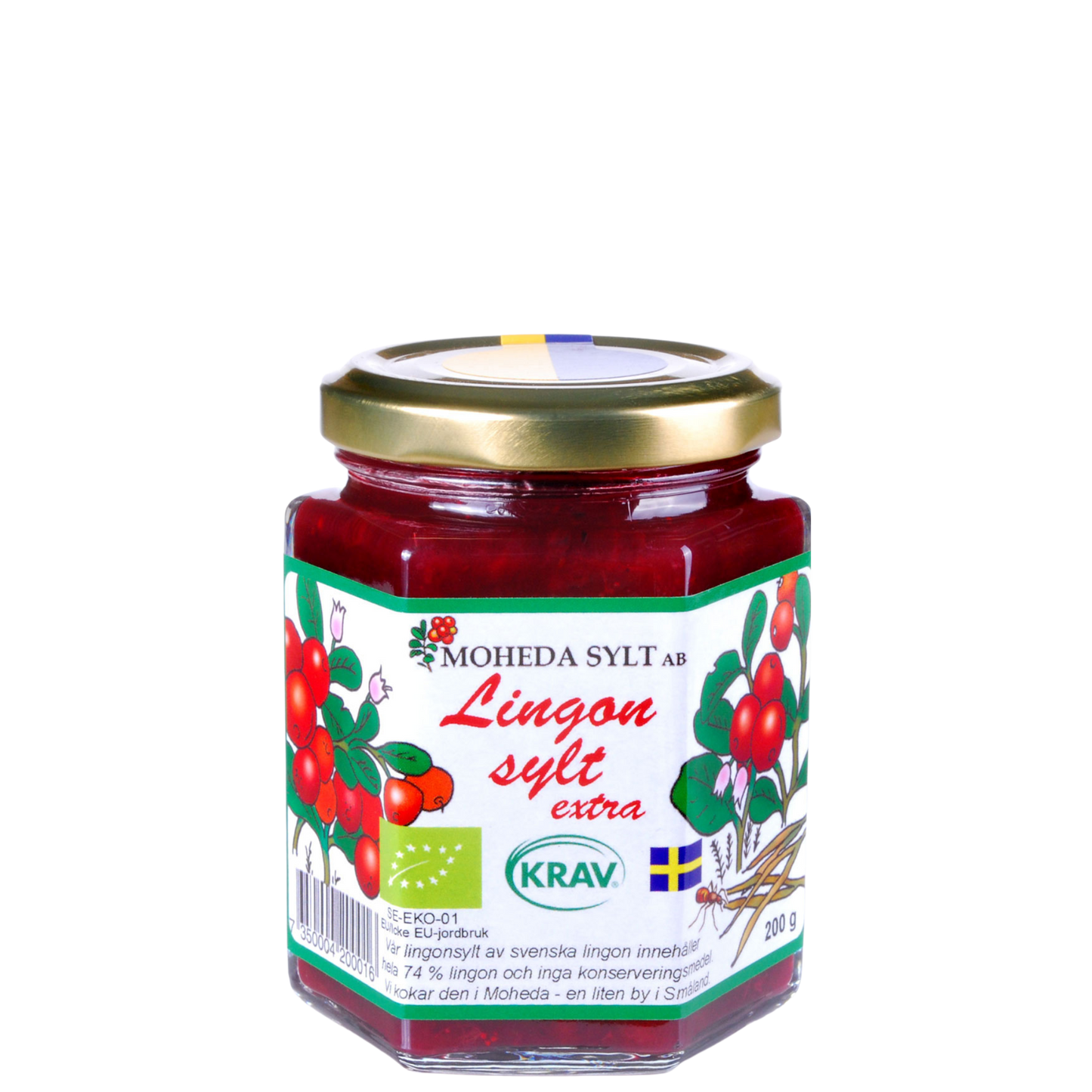 Moheda Lingon Sylt - Preisselbeere Konfitüre extra - 200 g