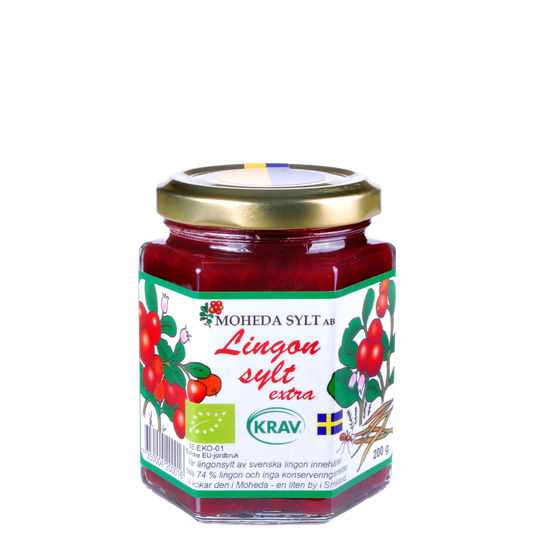 Moheda Lingon Sylt - Cranberry Jam Extra - 200 g