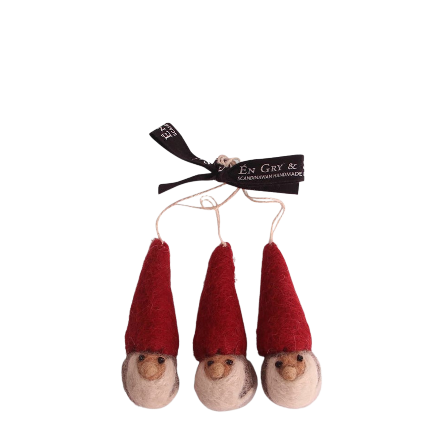 Tomte-Wichtel - handgearbeitet - 3er Set