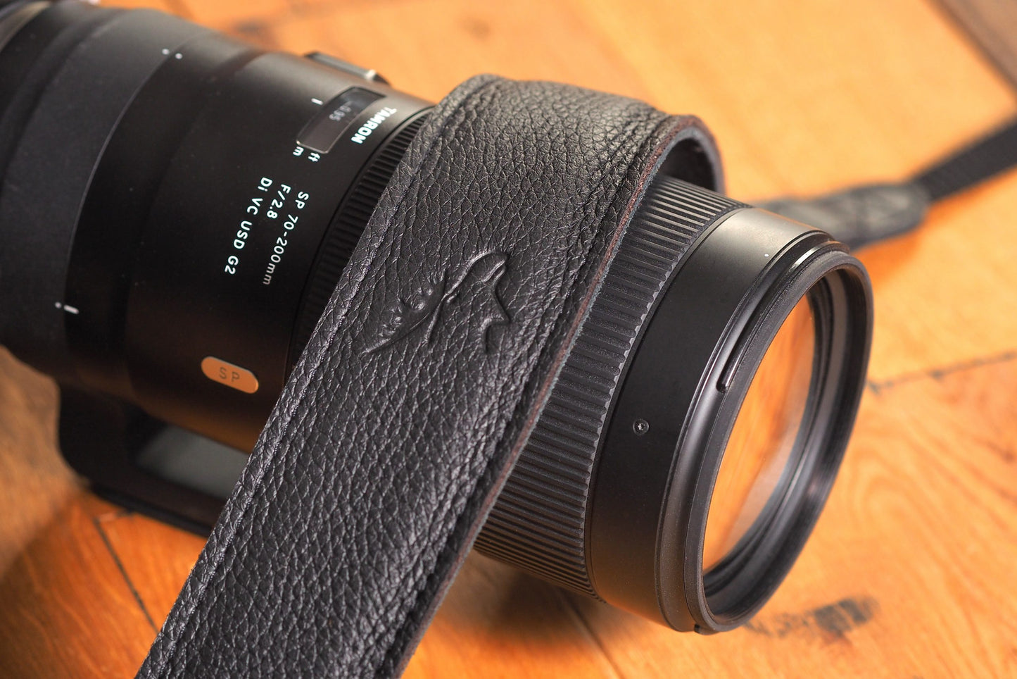 EDDYCAM Kameragurt - Elchleder - 50 mm - Schwarz