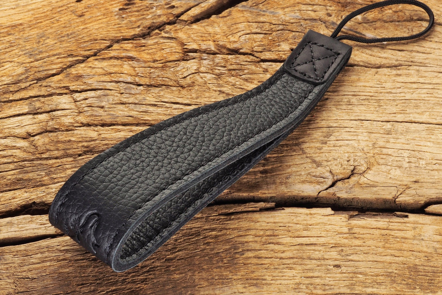 EDDYCAM Kamera-Handschlaufe - Elchleder - 33 mm - Schwarz