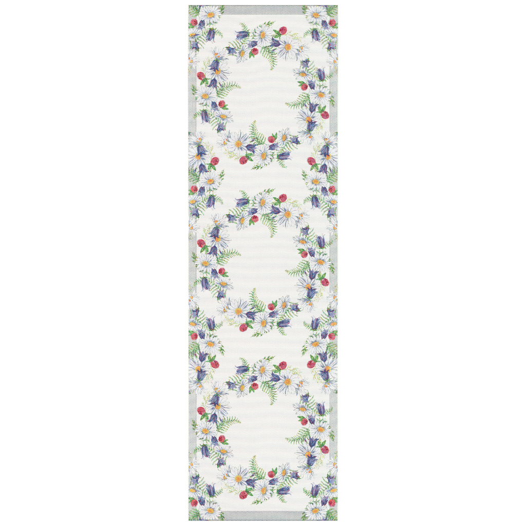 Blumenkranz - Tischläufer - 35 x 120 cm - Ekelund