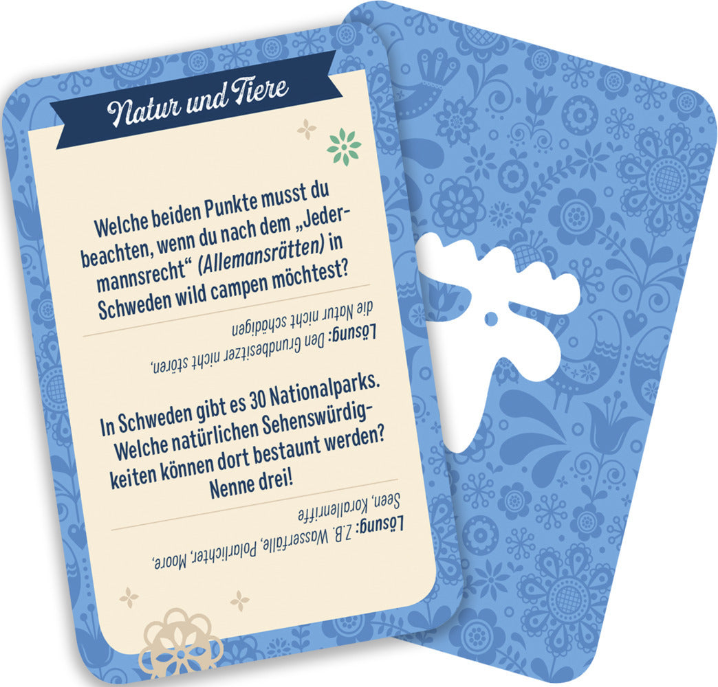 From ABBA to Cinnamon Bun - Quiz Cards