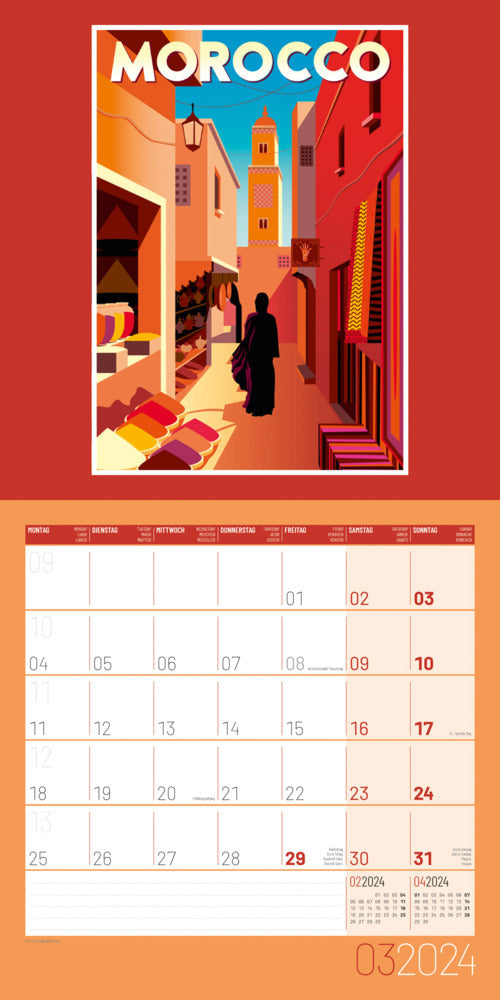 Vintage Voyage - Kalender 2024