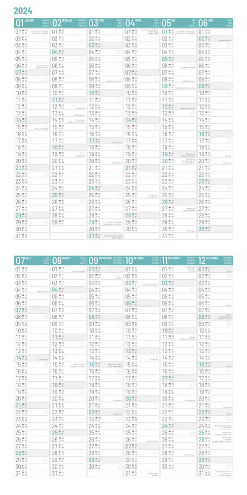 Vintage Voyage - Kalender 2024