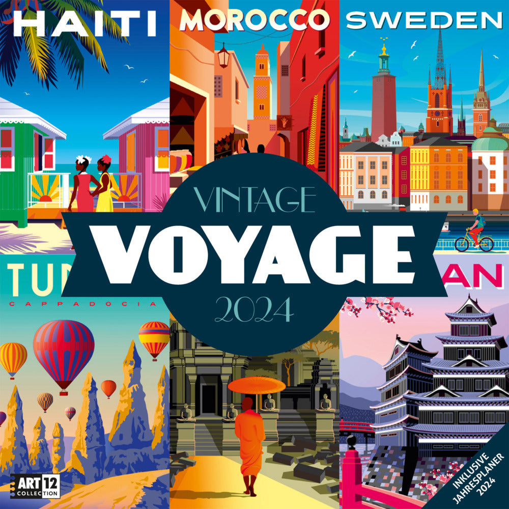 Vintage Voyage - Kalender 2024