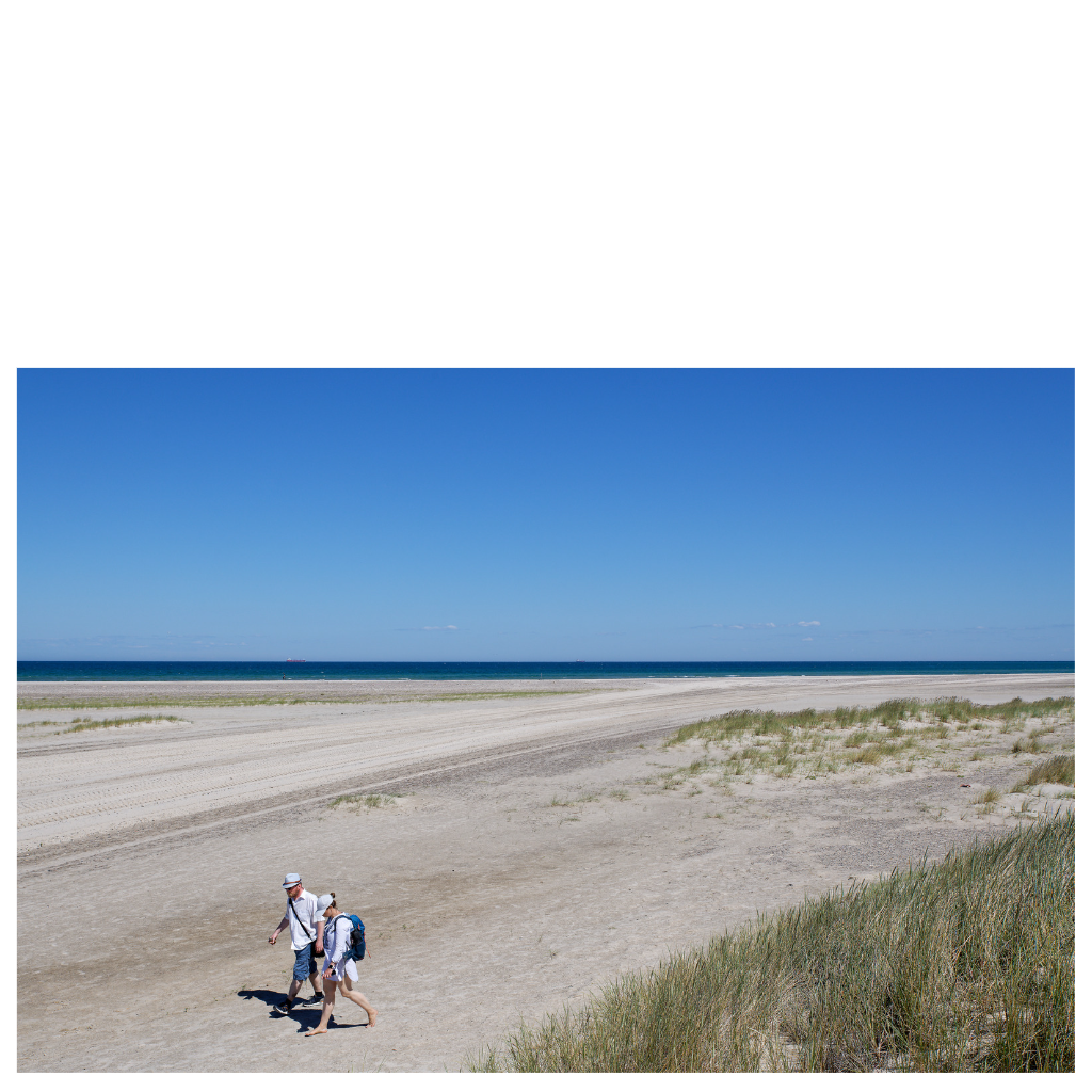 Poster Am Strand von Skagen - Grenen