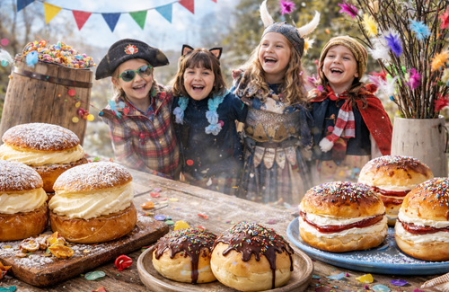 Fasching in Skandinavien: Nordische Traditionen zwischen Genuss und Verkleidung