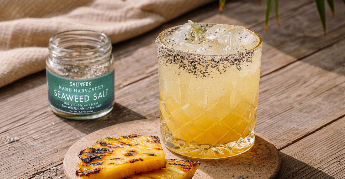 Gegrillte Ananas-Margarita Cocktail 
