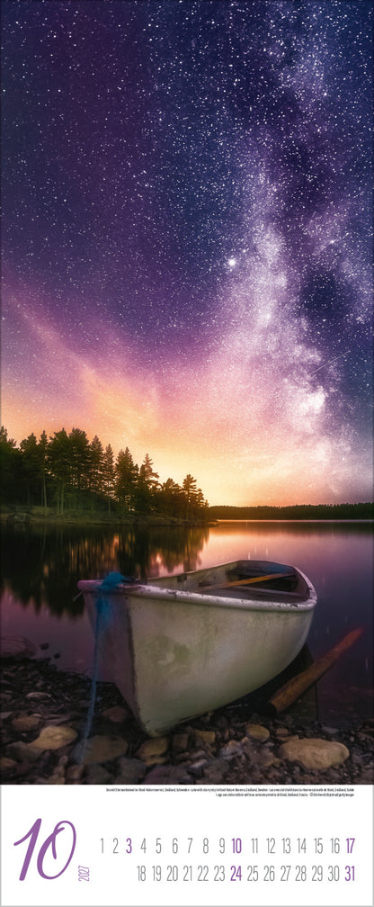 Magische Momente im Norden - Wandkalender 2027 - 29 x 69 cm - Korsch Verlag