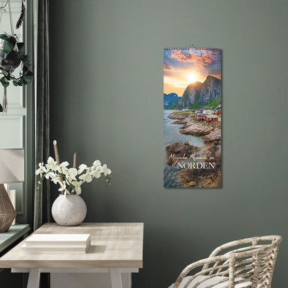 Magische Momente im Norden - Wandkalender 2027 - 29 x 69 cm - Korsch Verlag