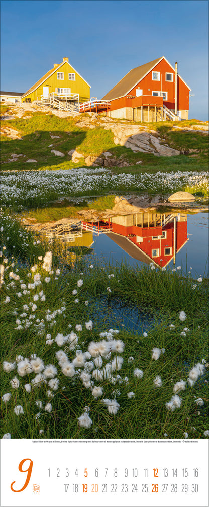 Magische Momente im Norden - Wandkalender 2027 - 29 x 69 cm - Korsch Verlag