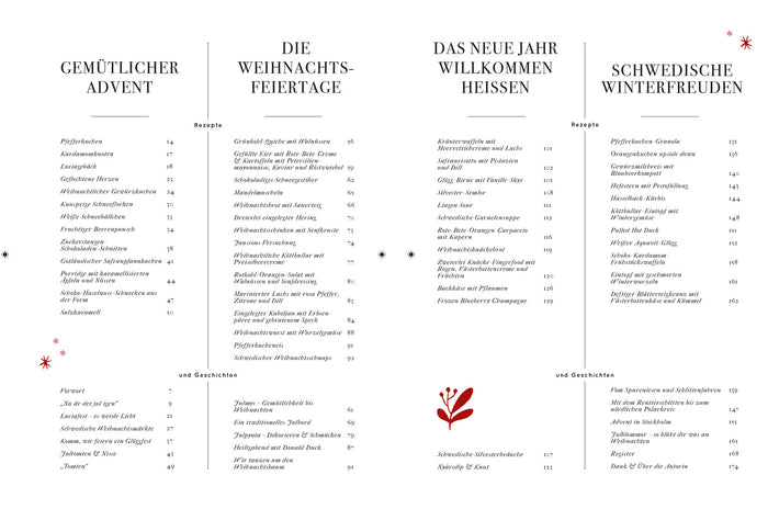 Weihnachten in Schweden - Rezepte und Geschichten zur Winterzeit