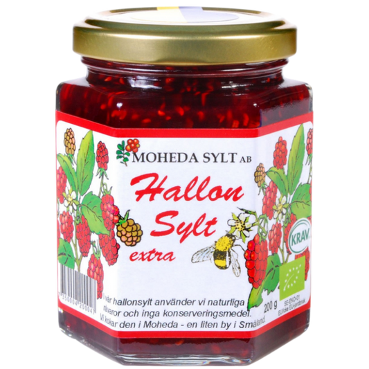 Moheda Hallon Sylt -  Himbeer-Konfitüre extra - 200 g