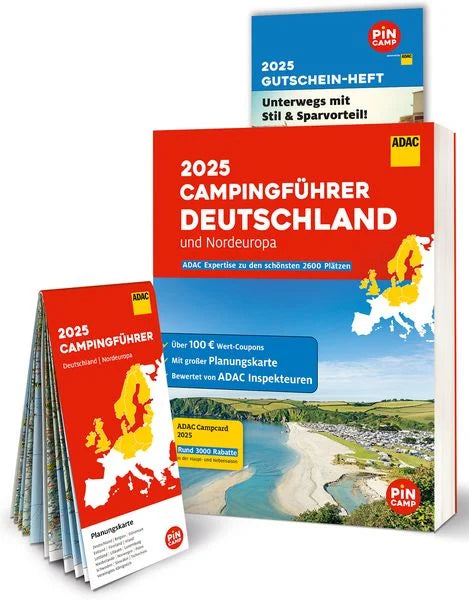 ADAC Campingführer 2025 -  Deutschland - Nordeuropa