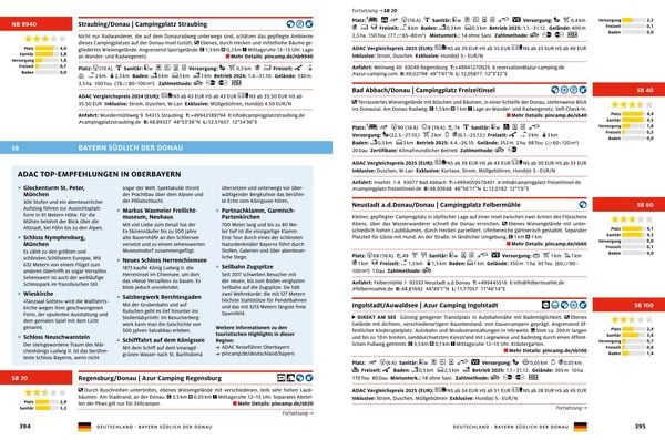 ADAC Campingführer 2025 -  Deutschland - Nordeuropa