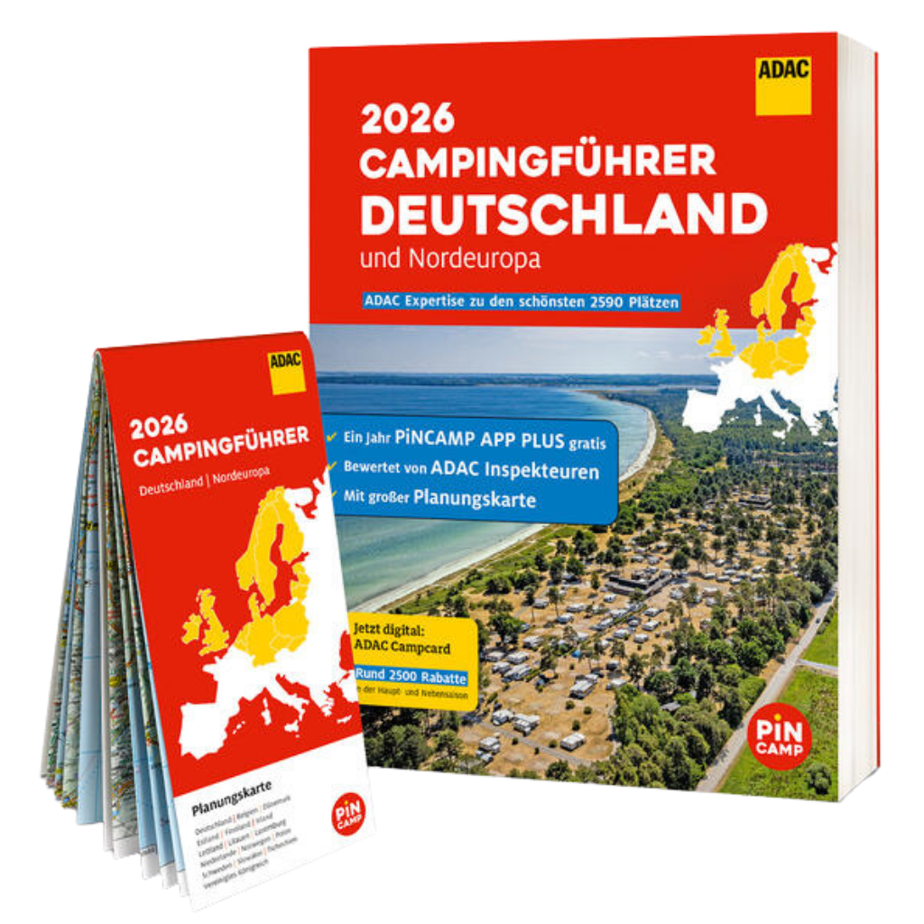 ADAC Camping Guide 2025 - Germany - Northern Europe