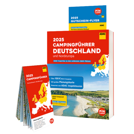 ADAC Campingführer 2025 -  Deutschland - Nordeuropa