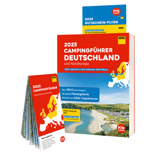 ADAC Campingführer 2025 -  Deutschland - Nordeuropa