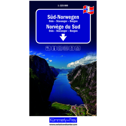 Norwegen Regionalkarten - Cappelen Kart Norwegen