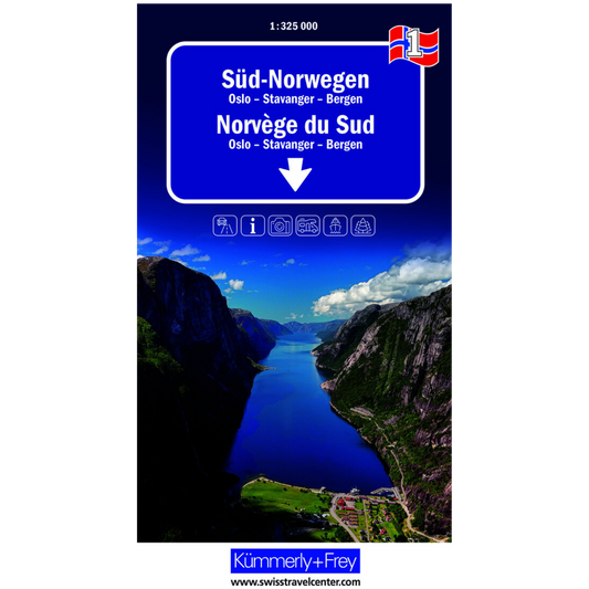 Norwegen Regionalkarten - Cappelen Kart Norwegen