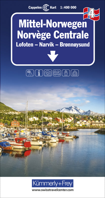 Norwegen Regionalkarten - Cappelen Kart Norwegen